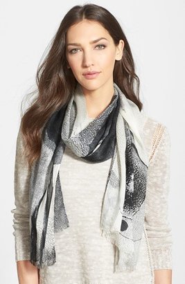 Eileen Fisher Woven Print Scarf