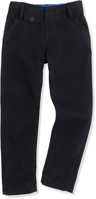 Little Marc Jacobs Boys' Stretch-Cotton Pants, Navy, Sizes 6-10