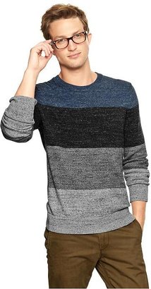Gap Heathered colorblock sweater