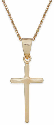 Giani Bernini Cross Pendant Necklace in 18k Gold over Sterling Silver