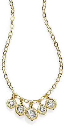 Ila Myra Diamond & 14K Yellow Gold Charm Necklace