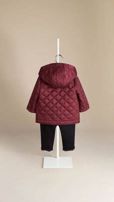 Burberry Quilted Duffle Coat