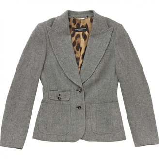 Dolce & Gabbana Leopard print Wool Jacket