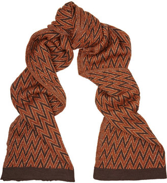 Missoni Metallic wool-blend scarf
