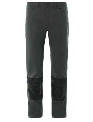 Lanvin Slim-leg contrast-panel jeans
