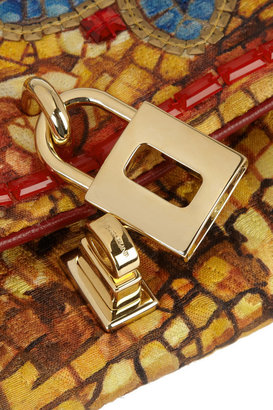 Dolce & Gabbana Dolce embellished brocade clutch
