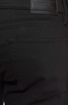 Burberry Straight Leg Jeans (Black)