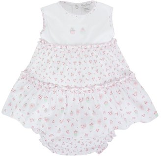 Kissy Kissy Heart & Cupcake Dress with Bloomers