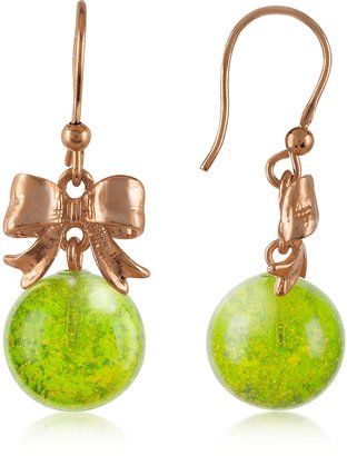 Murano Naoto Green Drop Earrings