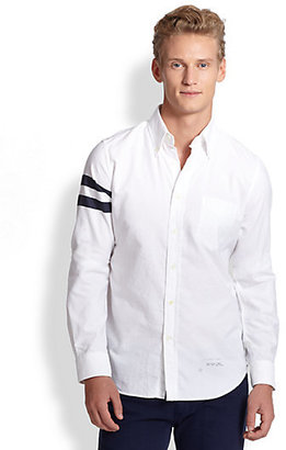 Gant Cotton Varsity Stripe Sportshirt