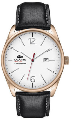 Lacoste Austin watch with leather strap