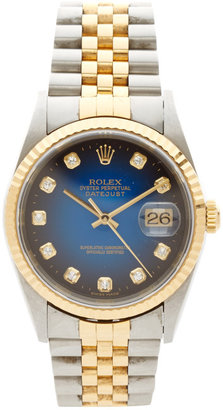 CMT Fine Watch and Jewelry Advisors Rolex Tt Datejust Multi