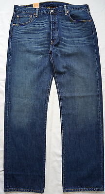Levi's Levis Style# 501-1132 38 X 30 Vault Original Jeans Straight Leg Pre Wash