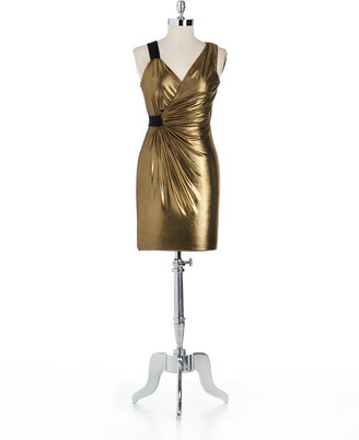 Bailey 44 Metallic Asymmetric Dress