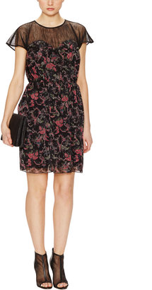 Anna Sui Sweetheart Fit & Flare Dress