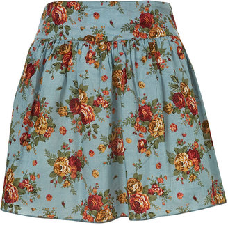 Rare Floral Tie Skirt by Rare**
