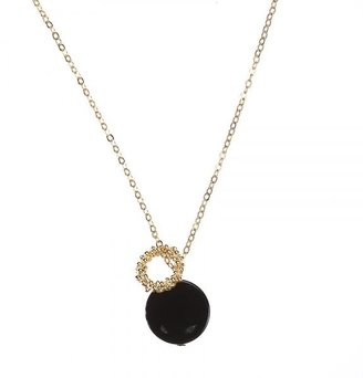 Oliver Bonas Gold Eres Omxy and Ring Necklace