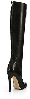 Altuzarra Cutout Leather Knee-High Boots