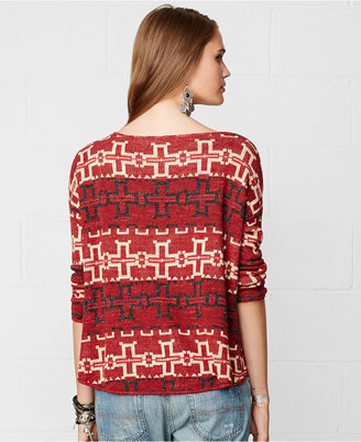 Denim & Supply Ralph Lauren Southwestern Intarsia-Knit Sweater