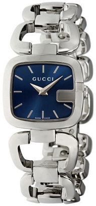 Gucci G Class Blue Dial Stainless Steel Ladies Watch YA125508