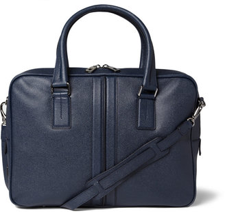 Tod's Cross-Grain Leather Briefcase