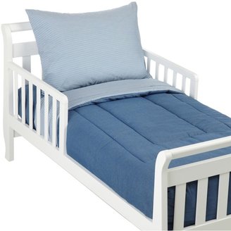 American Baby Company 1440 CH Percale Toddler Bed Set, 4-Piece, Chambray