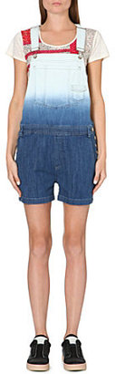 Marc by Marc Jacobs Ombre effect denim short overalls