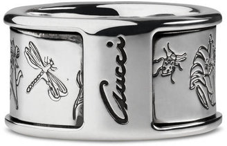 Gucci Flora ring in sterling silver