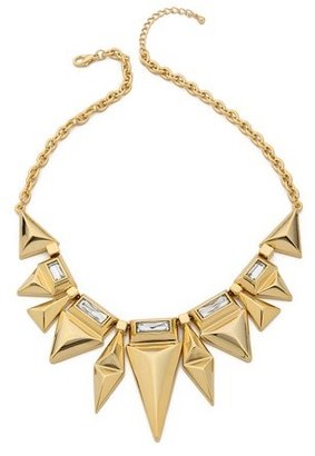 Adia Kibur Crystal Embellished Necklace