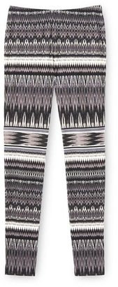 Celaia Stretch Leggings with Amerindian Geometric Print