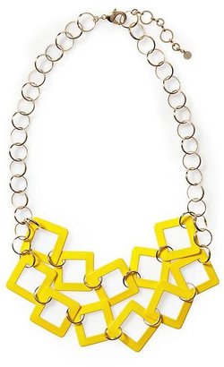 BC Footwear Tinley Road Square Link Necklace