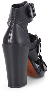 Proenza Schouler Leather Buckle Sandals