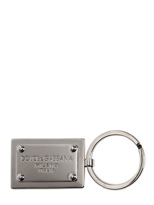 Dolce & Gabbana Logo Metal Key Holder
