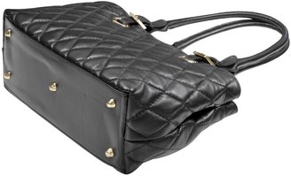 Fontanelli Quilted Leather Satchel Bag