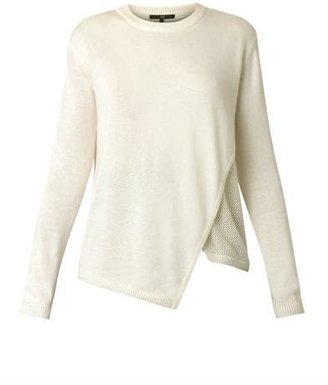 Tibi Crossover-front knit sweater