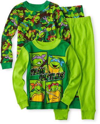 JCPenney Licensed Properties Teenage Mutant Ninja Turtles 4-pc. Pajama Set - Boys 2t-4t