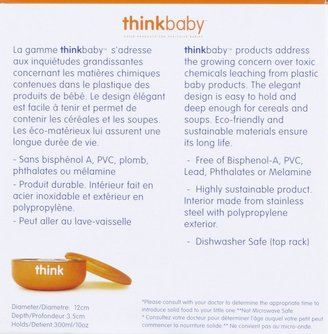 Thinkbaby Baby Bowl - Orange