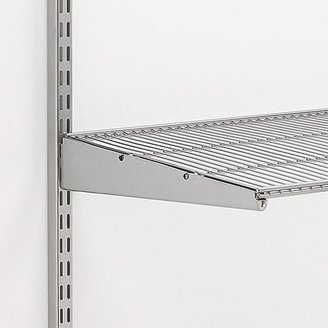 Elfa 16" x 3' Ventilated Shelf Platinum
