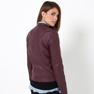 LES PETITS PRIX Straight Zip-Up Biker-Style Blouson Jacket