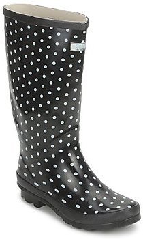 Wedge Welly MISS CHIC WIDE Black / White