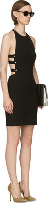 Versus Black Cut-Out Back Anthony Vaccarello Edition Dress