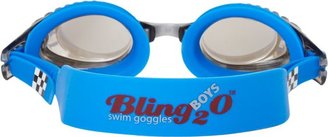 Bling 2o "Race Car" Swim Goggles-Blue