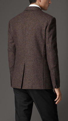 Burberry Modern Fit Textured Wool Jacket