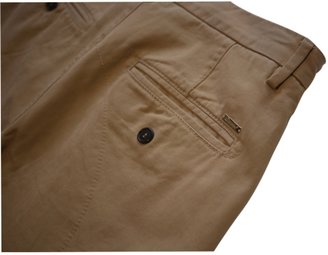 DSquared 1090 DSQUARED2 Beige Cotton Trousers