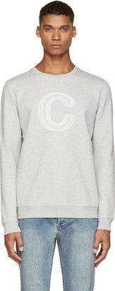 A.P.C. Grey 'C' Sweatshirt