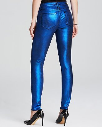 Paige Denim Jeans - Verdugo Ultra Skinny in Blue Galaxy Coating