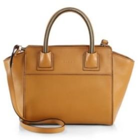 Milly Logan Small Leather Tote