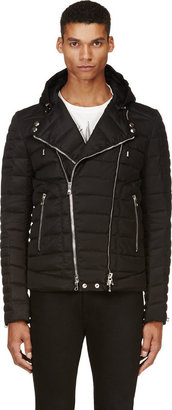 Balmain Black Quilted Puffer Jacket