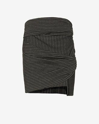 Thakoon Striped Wrap Skirt