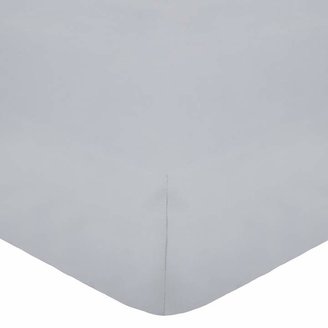 Collection Debenhams The Silver Cotton Rich Percale Fitted Sheet